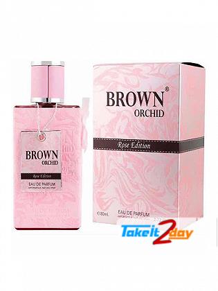 Fragrance World Brown Orchid Rose Edition Perfume For Men And Women 80 ML EDP